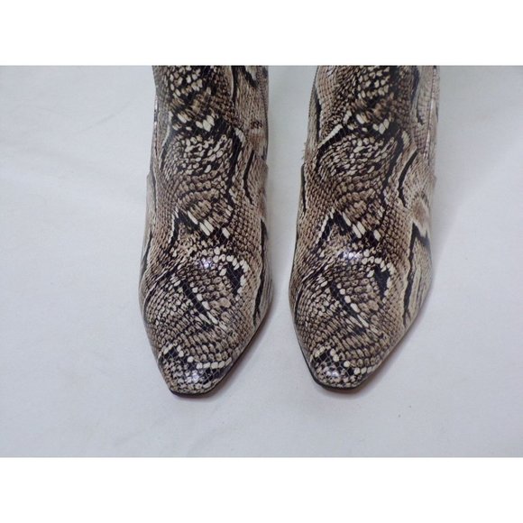VINCE CAMUTO Fendels Knee High Crocodile Boot Multi Taupe 7 NEW - Picture 6 of 13